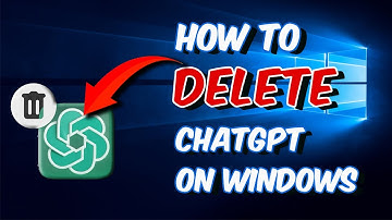 How to Remove ChatGPT Account on Windows || ChatGPT Tips