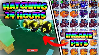 HATCHING PETS FOR 24 HOURS 🍀🥚 | PET CATCHERS