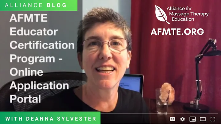 How To Apply for AFMTE Educator Certification with...