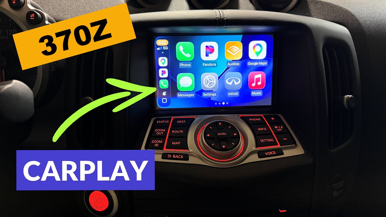 370z Android - Carplay module Alibaba part 1 - YouTube