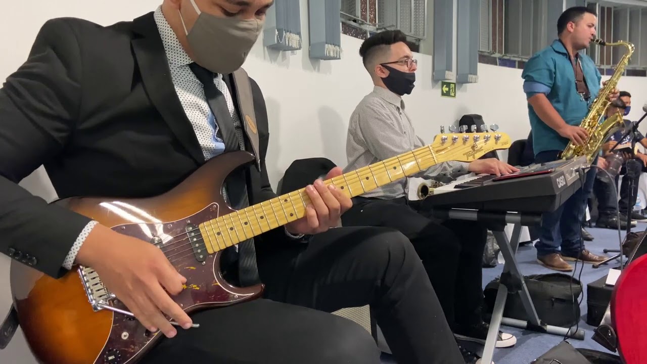 Guitar Cam/Travel | Congresso de Jovens em Charqueadas-RS | A presença de Deus foi notória 🔥🎸