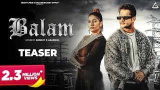 Balam (Teaser) Khesari Lal Yadav | Sapna Choudhary | Devender Ahlawat | Komal Chaudhary