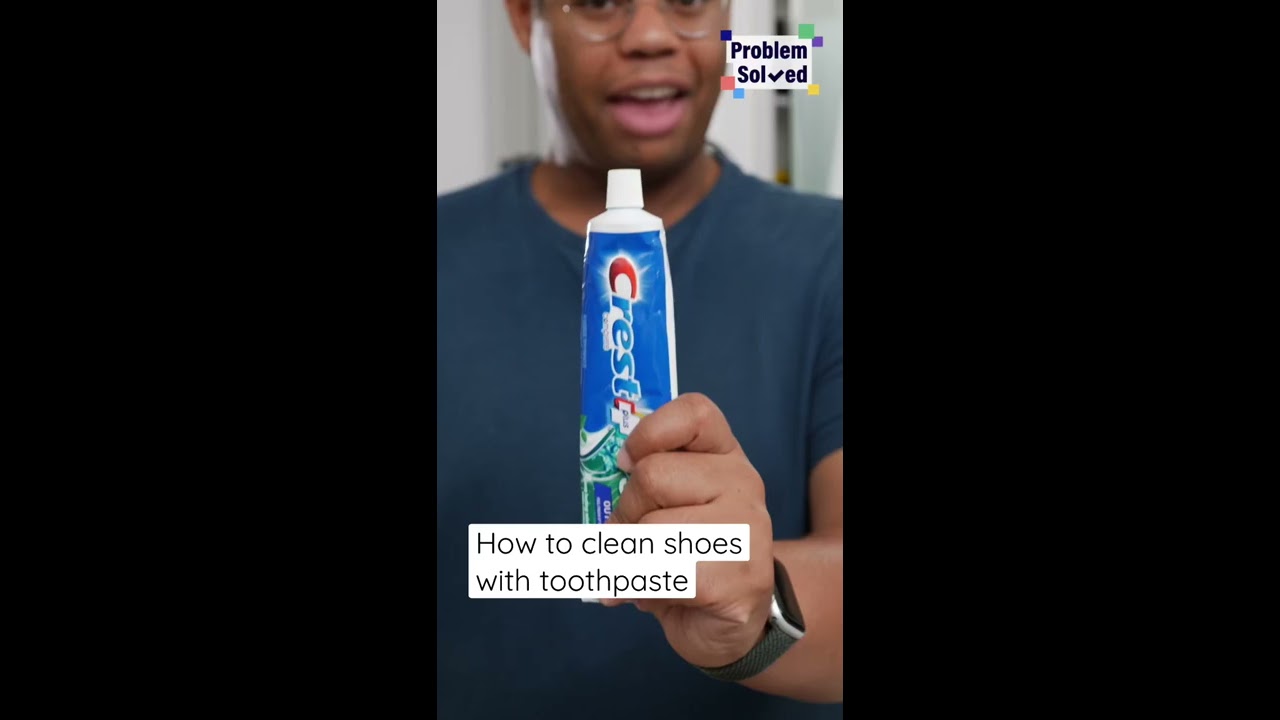 How To Clean Shoes With Toothpaste Shorts Lifehacks