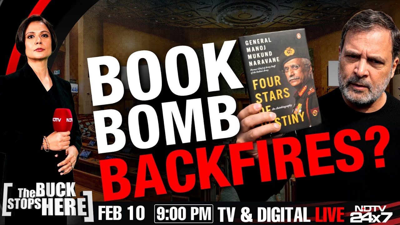 Book Bomb Bacfires | Politics Erupts Over Naravane's Memoir | The Buck Stops Here