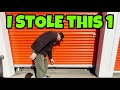 I stole this FULL STORAGE for $110 I bought an abandoned storage unit