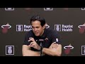 Bam Adebayo, Tyler Herro, Jaime Jaquez Jr., Erik Spoelstra | Postgame Interview | March 14, 2025