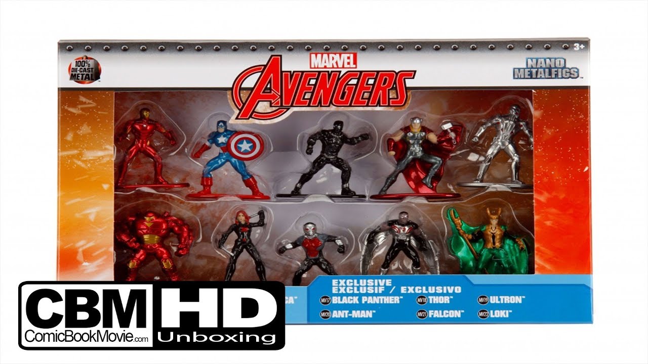 nano metalfigs avengers