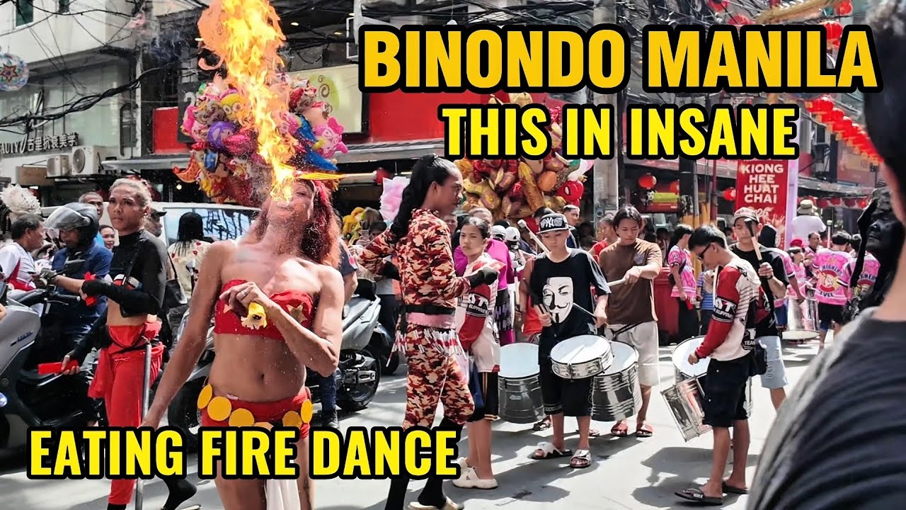BINONDO MANILA THIS IS INSANE MASSIVE CROWD WALKING TOUR REAL PHILIPPINES🇵🇭