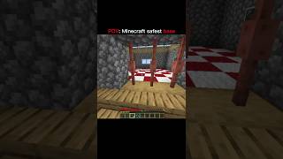 Minecraft safest base 💀 #minecraft #Rvgaming #viral #trending #memes #funny