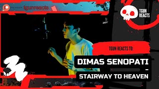 FIRST TIME REACTING to Dimas Senopati - Stairway To Heaven | COVER | TGun Reaction Video |