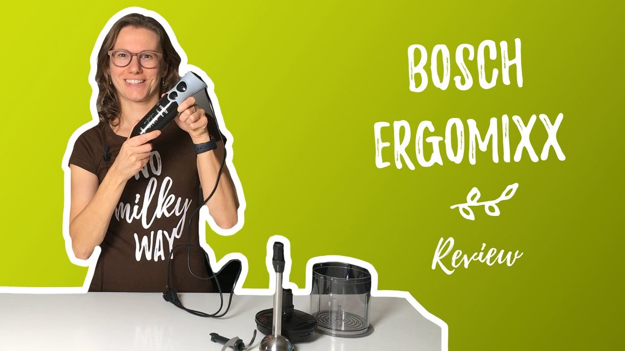 Bosch ergomixx review (staafmixer + hakmolen) 