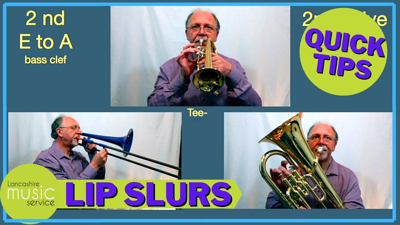 Lip Slur Warm Ups for Brass Players Lancashire Music Service YouTube