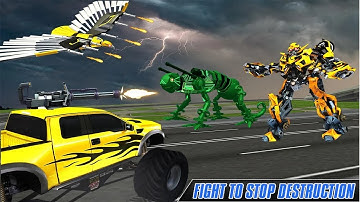 MIN GAMES | Multi Robot Transform Wolf, Snake, Falcon & Lizard #1 | ANDROID GAMEPLAY FULL HD