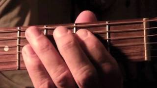 Video thumbnail of "Blues Shuffle - E5 Chord"