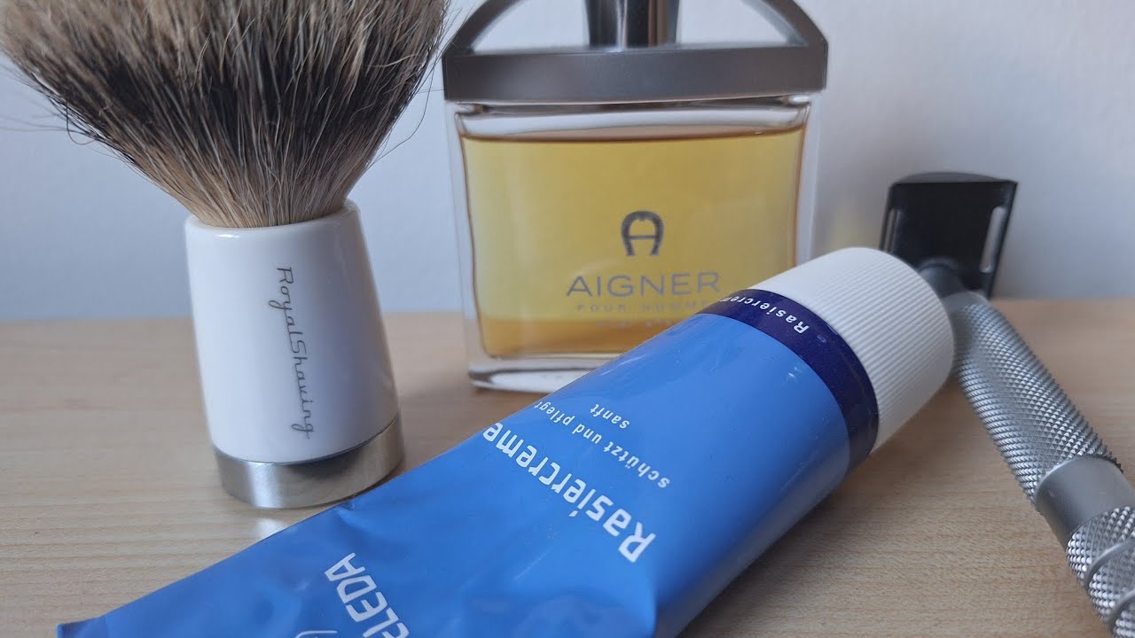 #042: iKon B1 Standard, Weleda Shaving Cream, Aigner Pour Homme After Shave, Royal  Shaving Brush