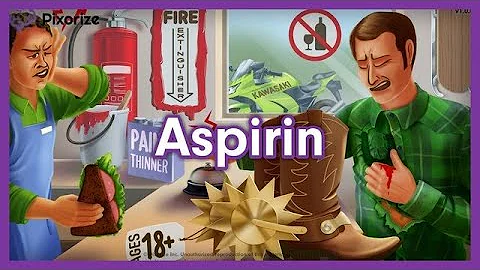 Aspirin Mnemonic for Nursing Pharmacology (NCLEX)