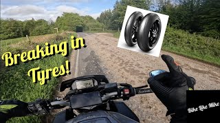 How i scrub in new motorcycle tyres!