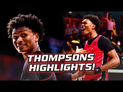 OFFICIAL Thompson Twins OTE Season Highlights! Ausar And Amen Are INSANE Athletes 🔥🔥