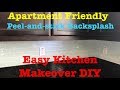 Kitchen Makeover DIY || How to Install Subway Tiles || Peel and Stick