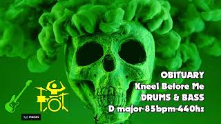 OBITUARY KNEEL BEFORE ME DRUMS&amp;BASS-(ISOLATED TRACKS MOISES)