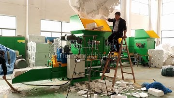 CF CP380 EPS Polystyrene compactor from Qinfeng Machinery