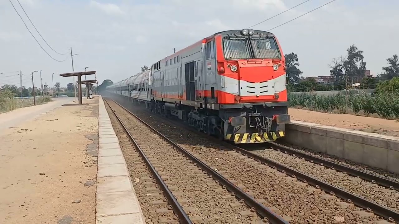 قطارات سكك حديد مصر الجزء الأول للعام 2025 خط بورسعيد بنها -Trains Egyptian Railways Part 1