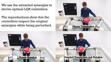 Learning Task-Space Synergies using Riemannian Geometry