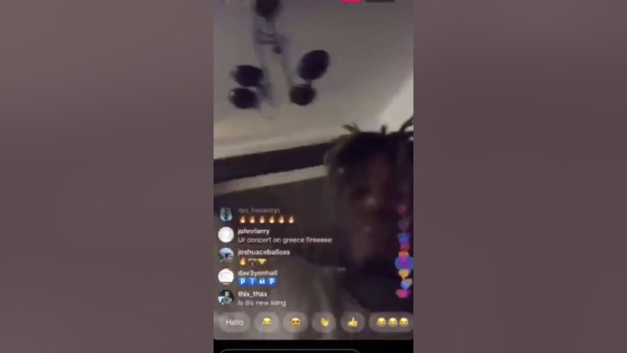 Juice Wrld last video before his death. YouTube