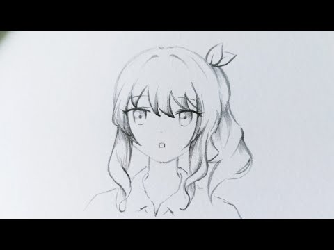 Drawing Anime girl part 6, Vẽ nhân vật hoạt hình nữ đẹp