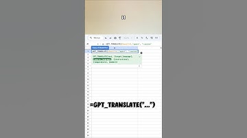 Переводим Google Таблицу с ChatGPT: Легкий Пошаговый Гид!