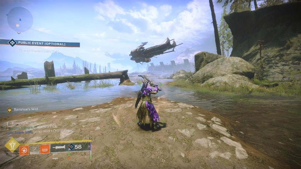 Destiny 2 warlock Lament well skate