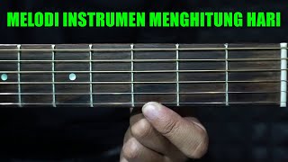 Melodi Instrumen Menghitung Hari Tutorial Krishdayanti ajang fingerstyle