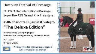 Next stop rio; the hartpury test re-edited with music and prize giving
highlights to finish. thanks festival of dressage for permission ...