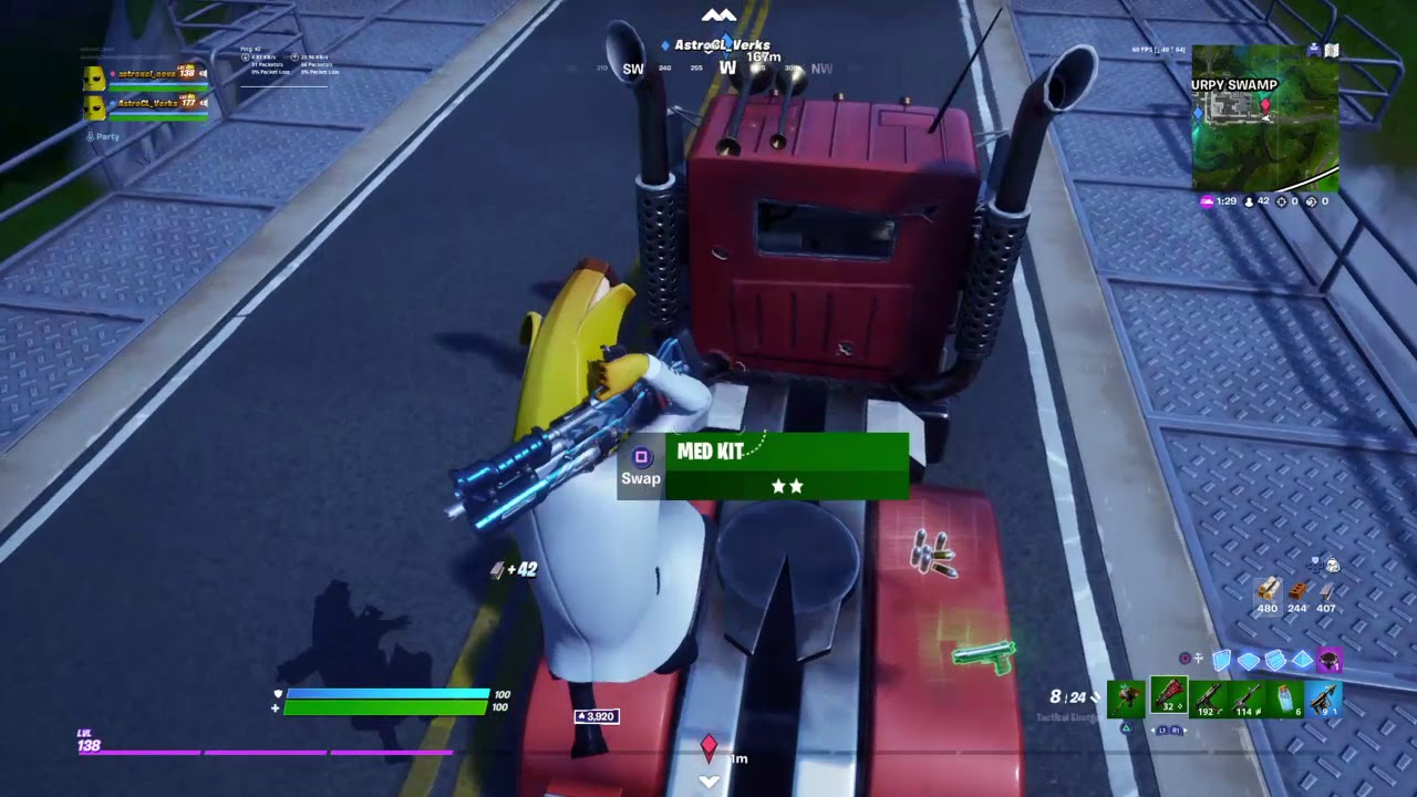 Fortnite camping storm in arena at 2 am for the memes - YouTube