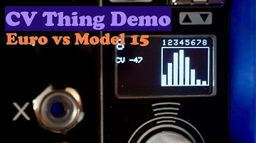 Befaco CV Thing Demo - Eurorack meets Model 15 app
