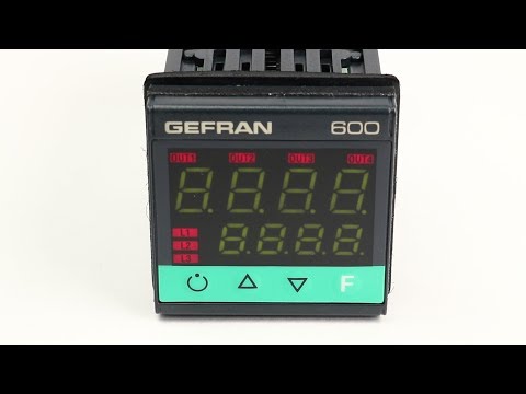 Gefran's 600 Series of Process Controllers