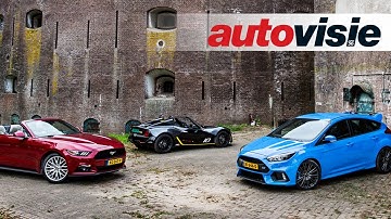 Autovisie Vlog: Ford Focus RS vs Mustang vs. Zenos E10R