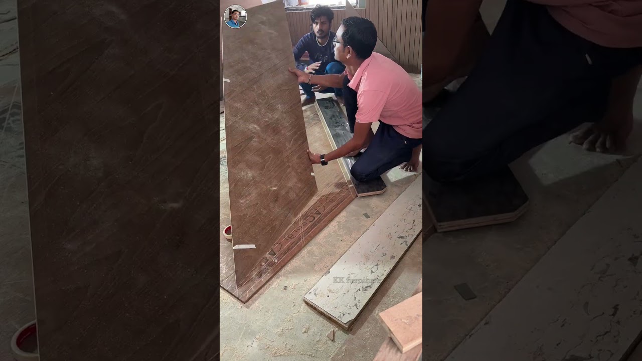 Veneer mein Door ka design 