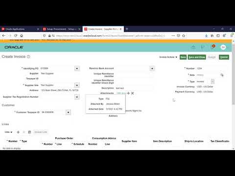 How to Invoice in Supplier Portal