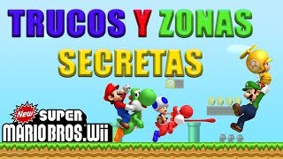 New Super Mario Bros Wii trucos y zonas secretas.