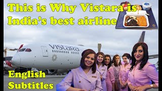 Indias best Domestic Flight Cochin to Delhi | Vistara Airlines review Airline owned by Ratan TATA