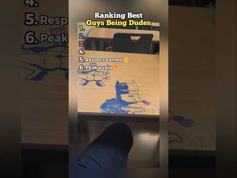Ranking Guys Being Dudes Videos 😎 #best #tiktok