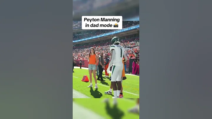 Peyton Manning really said " 🤳🧍🏻‍♀️" W Dad 🙌  (via @NFL/TT) #shorts