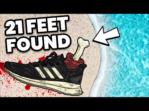 मानव पैर समुद्र तटों पर क्यों धो रहे हैं