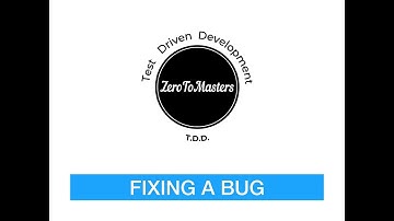 18 - Fixing a bug with TDD - zeroToMasters TDD php course