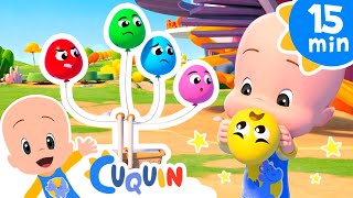 five baby balloons cleo cuquin nursery rhymes kids