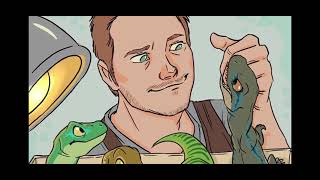 Jurassic World Blue theme song-Legends Never Die