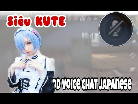 PUBG MOBILE | Hướng Dẫn Cánh Chuyển VOICE CHAT JAPANESE Siêu KUTE