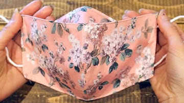 5 minutes !! Simple 3D Mask DIY at home - How to make no fog face mask