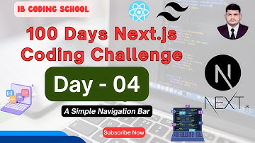 Day 04 | 100 Days of Next.js Coding Challenge #nextjs #reactjs #webdevelopment #tailwindcss #coding